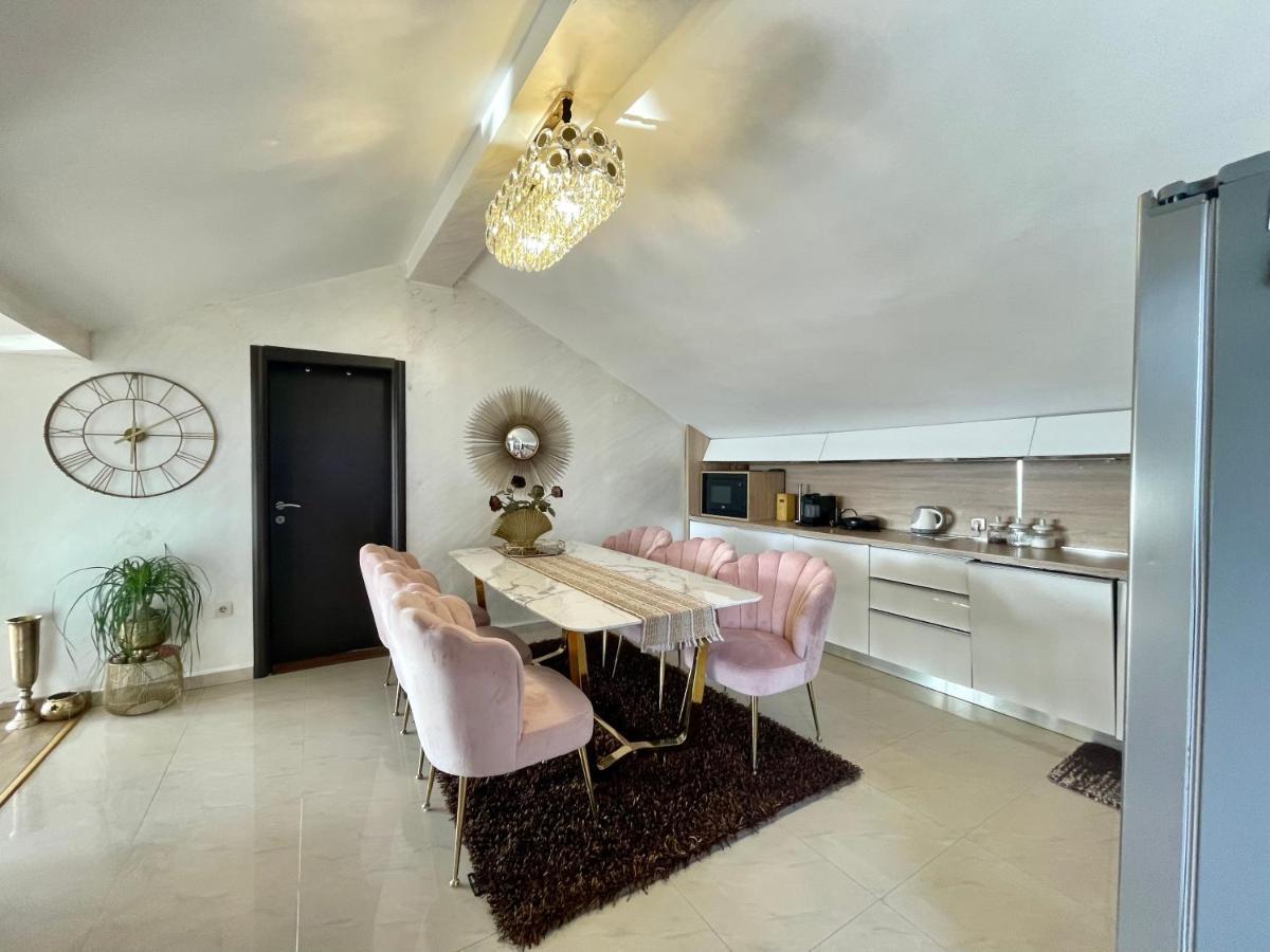 Apartments Kentera Lux Sveti Stefan Exteriör bild
