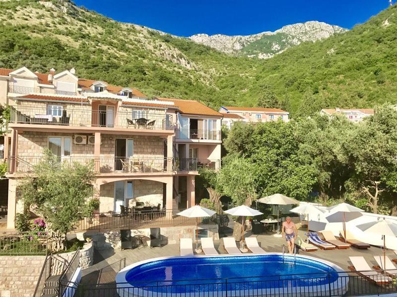 Apartments Kentera Lux Sveti Stefan Exteriör bild